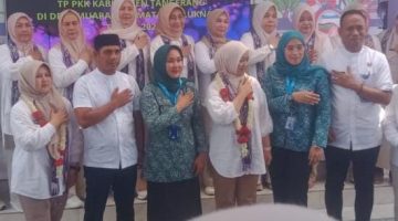 Desa Muara menjadi Tuan rumah diacara Bina wilayah (Binwil)