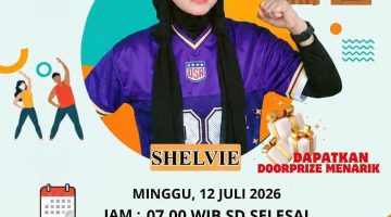 Senam Aerobik Bersama UMKM Ajak Warga Komplek Kementerian Hukum BPHN Kota Tangerang Terapkan Gaya Hidup Sehat dan Dukung Ekonomi Lokal