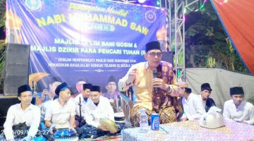 Peringatan Maulid Nabi Muhammad SAW 1448 H, Majlis Ta’lim Bani Qosim dan Majlis Dzikir Para Pencari Tuhan Gelar Pengajian Penuh Hikmah